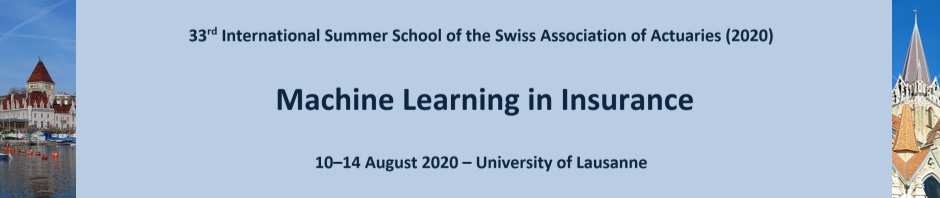 Summer school: Machine Learning in Insurance