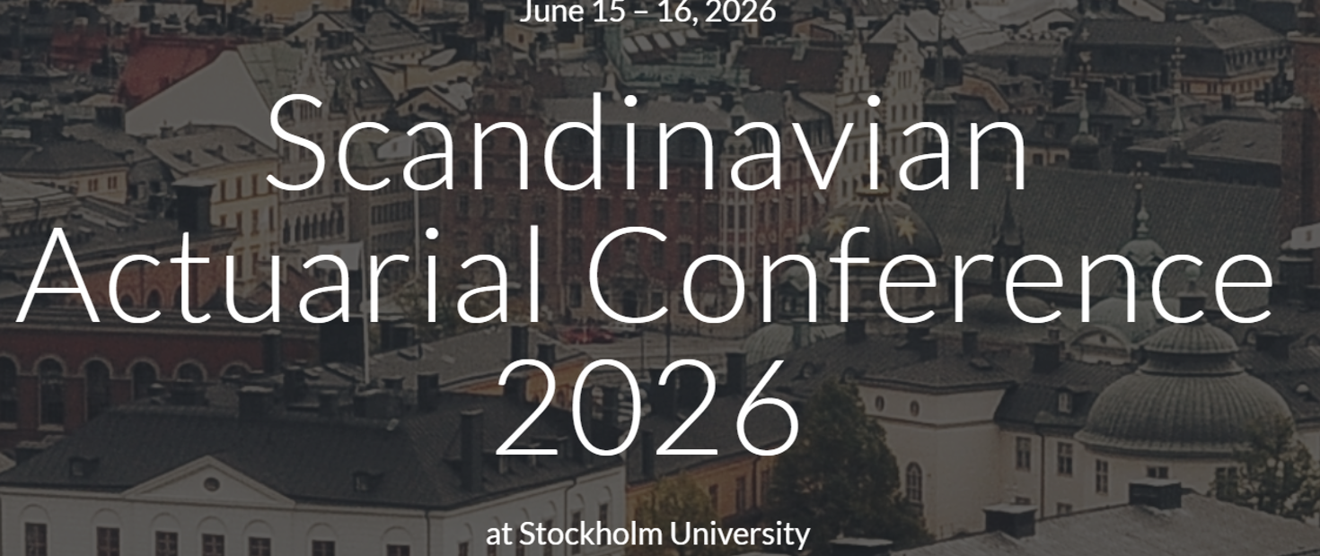 Scandinavian Actuarial Conference 2026 i Stockholm